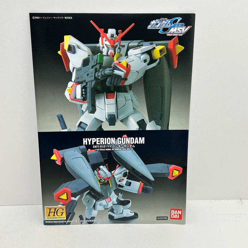 【中古】【未組立】1/144 HG CAT1-X1/3 ハイペリオンガンダム 「機動戦士ガンダムSEED」 [0126795]＜プラモデル＞（代引き不可）6388