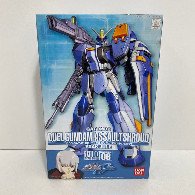 【中古】【未組立】1/100 GAT-X102 デュエルガンダム アサルトシュラウド「機動戦士ガンダムSEED」 [0119250]＜プラモデル＞（代引き不可）6388