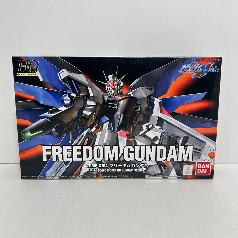 【中古】【未組立】1/144 HG フリーダムガンダム「機動戦士ガンダムSEED」＜プラモデル＞（代引き不可）6388