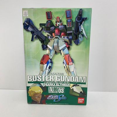 【中古】【未組立】1/100 バスターガンダム「機動戦士ガンダムSEED」[0117986]＜プラモデル＞（代引き不可）6388