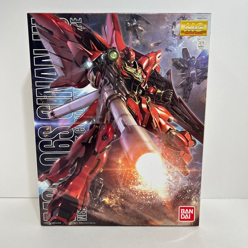 【中古】【未組立】1/100 MG MSN-06S シナンジュ 「機動戦士ガンダムUC」 [0181597]＜プラモデル＞（代引き不可）6388