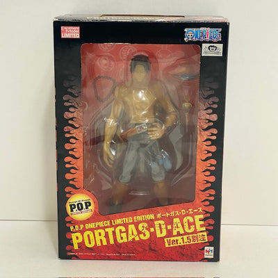 【中古】【開封済】ポートガス・D・エース Ver.1.5 ネット限定別注モデル Portrait.Of.Pirates 「ワンピース」...