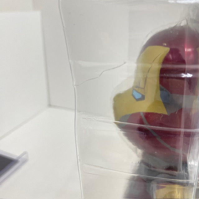 【中古】【開封済】BE＠RBRICK -ベアブリック- 400% アイアンマン Mark85(バトルダメージVer.) 「Happyくじ MARVEL Infinity SAGA 『IRON MAN』」 SP賞＜フィギュア＞（代引き不可）6388