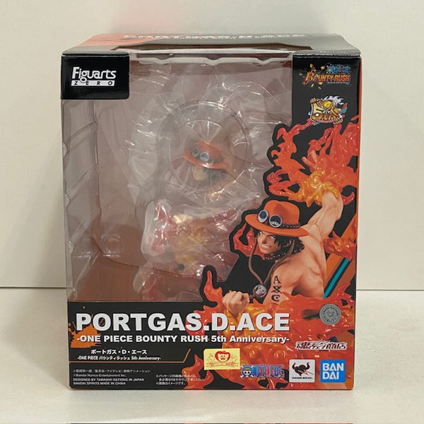 【中古】【開封済】フィギュアーツZERO ［超激戦］ポートガス・D・エース-ONE PIECE バウンティラッシュ 5th Anniversary-＜フィギュア＞（代引き不可）6388