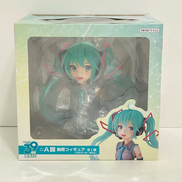 【中古】【未開封】初音ミク(藤ちょこ) 「タイトーくじ 初音ミク 39(ミク)の日 記念くじ」 A賞 胸像フィギュア＜フィギュア＞（代引き不可）6388