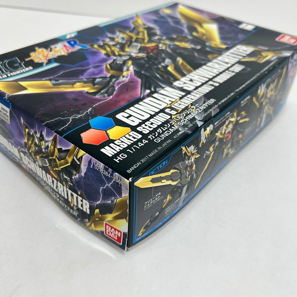 中古】【未組立】1/144 HGBF ガンダムシュバルツリッター