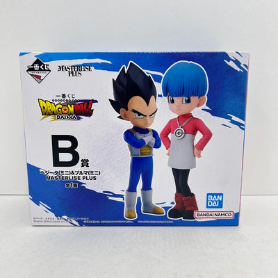 【中古】【未開封】ベジータ(ミニ)＆ブルマ(ミニ) 「一番くじ ドラゴンボールDAIMA」 MASTERLISE PLUS B賞＜フィ...