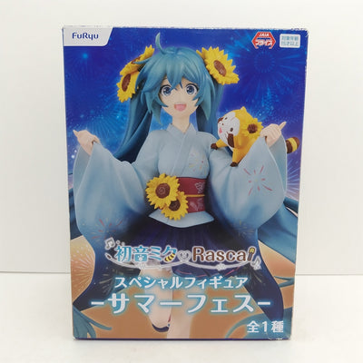 【中古】【開封品】初音ミク 「初音ミク×ラスカル」 スペシャルフィギュア-サマーフェス-＜フィギュア＞（代引き不可）6388