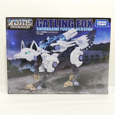 【中古】【未開封】【未組立】1/35 白上フブキ専用ガトリングフォックス(キツネ種) 「ZOIDS ゾイドワイルド」＜プラモデル＞（代...