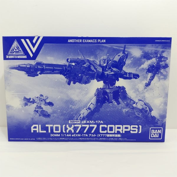 【中古】【未組立】1/144 eEXM-17A アルト(X777部隊所属機) 「30 MINUTES MISSIONS ANOTHER EXAMACS PLAN」 [5062940]＜プラモデル＞（代引き不可）6388