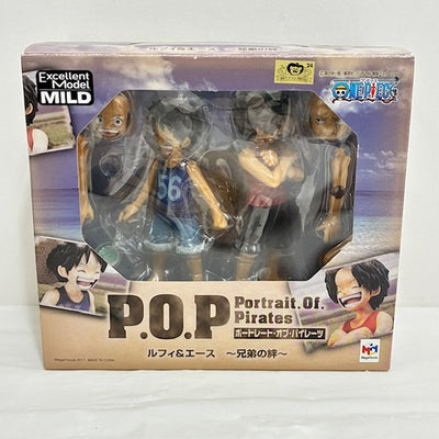 【中古】【開封品】ルフィ＆エース〜兄弟の絆〜 「Portrait.Of.Pirates ワンピースCB-EX」＜フィギュア＞（代引き不...