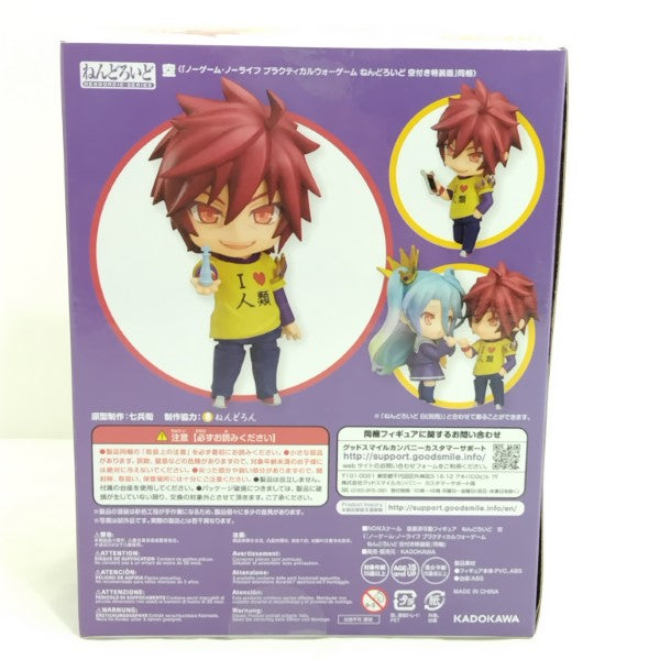 【中古】【未開封】ノーゲーム・ノーライフ プラクティカルウォーゲーム ねんどろいど空付き特装版＜フィギュア＞（代引き不可）6388