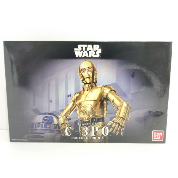 【中古】【未組立】1/12 C-3PO 「スター・ウォーズ」＜プラモデル＞（代引き不可）6388