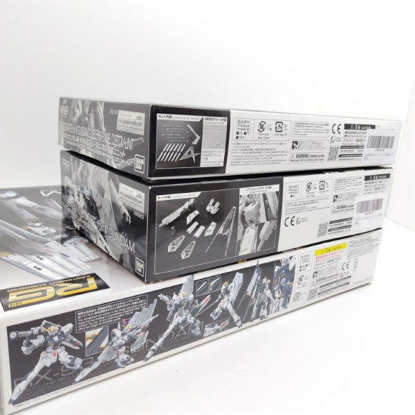 【中古】【未組立】【セット】1/144 RG RX-93 νガンダム＆ダブル・フィン・ファンネル拡張ユニット＆HWS拡張セット＜プラモデル＞（代引き不可）6388