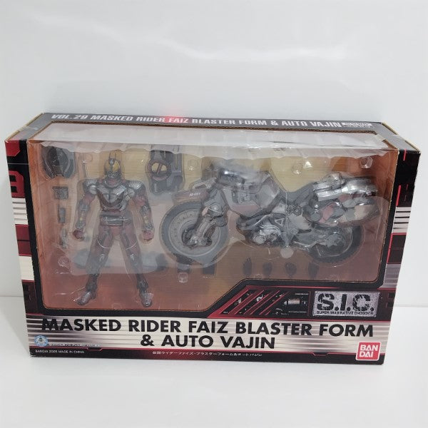 【中古】【開封品】S.I.C. VOL.29 仮面ライダーファイズ・ブラスターフォーム＆オートバジン 「仮面ライダー555(ファイズ)」＜フィギュア＞（代引き不可）6388