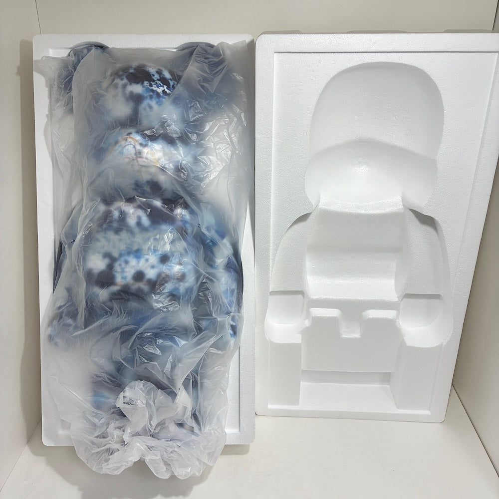 中古】【開封品】BE＠RBRICK -ベアブリック- 1000%(ブルー) LFYT
