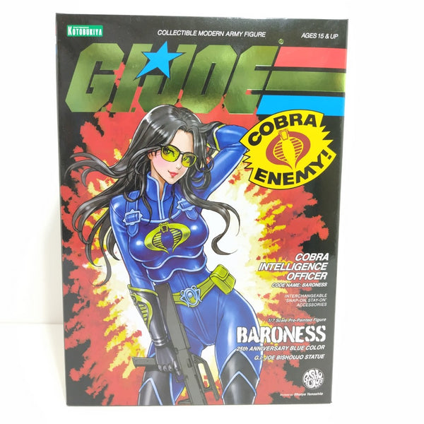 【中古】【未開封】バロネス 25thアニバーサリーブルー 限定版 「G.I.ジョー」 G.I. JOE美少女 1/7 PVC製塗装済み完成品＜フィギュア＞（代引き不可）6388