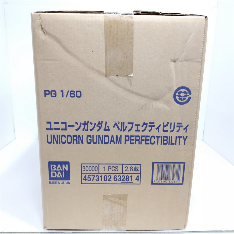 【中古】【未開封・未組立】【セット】1/60 PG RX-0 ペルフェクティビリティ + ディバイン拡張セット + LED UNIT＜プラモデル＞（代引き不可）6388