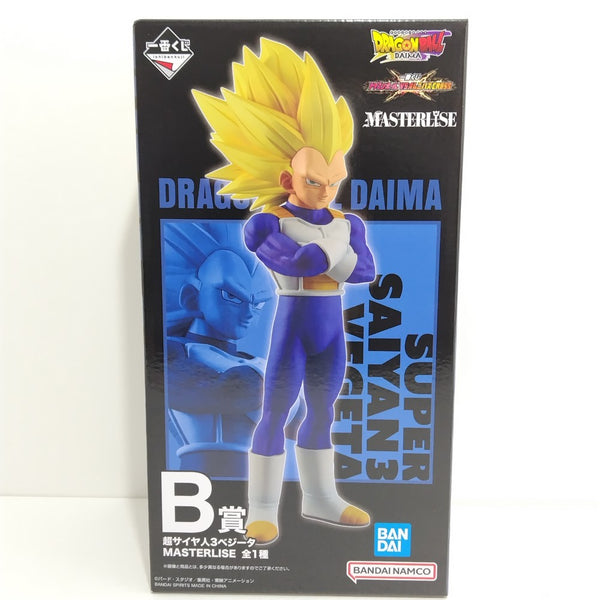 【中古】【未開封】超サイヤ人3ベジータ 「一番くじ ドラゴンボール VSオムニバスCROSS」 MASTERLISE B賞＜フィギュア＞（代引き不可）6388