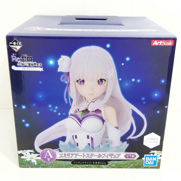 【中古】【未開封】エミリア 「一番くじ Re：ゼロから始める異世界生活-あなたに、精霊の祝福がありますように-」 A賞＜フィギュア＞（代引き不可）6388