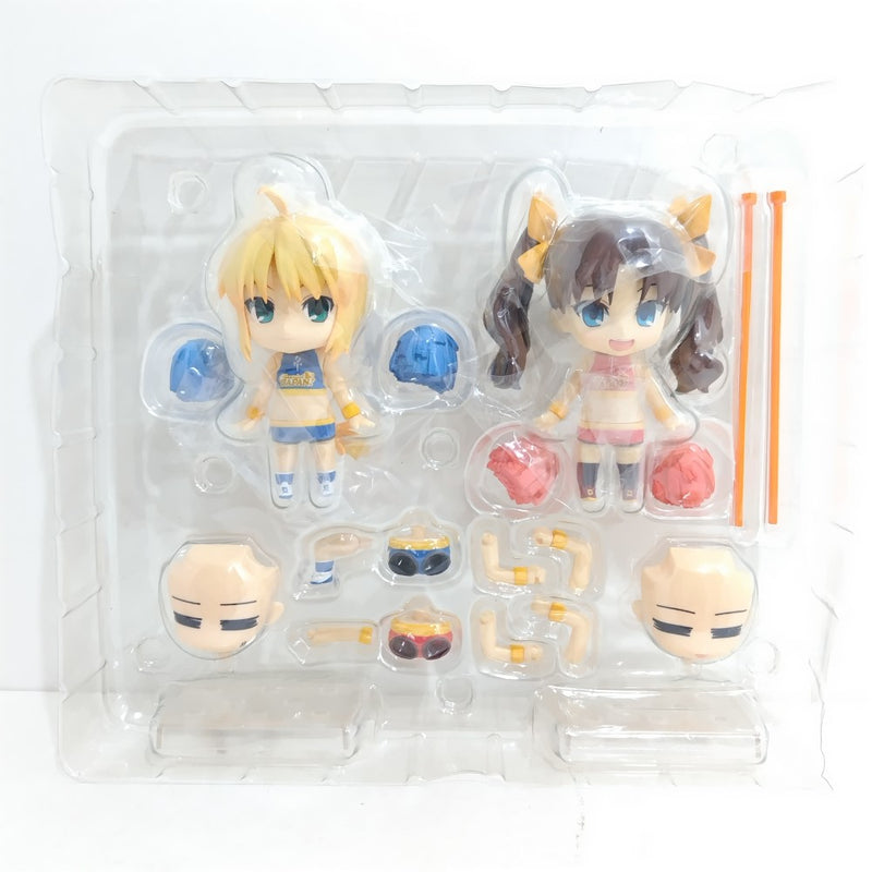 【中古】【開封品】ねんどろいど セイバー＆遠坂凛 応援Ver. 「Fate/stay night」＜フィギュア＞（代引き不可）6388