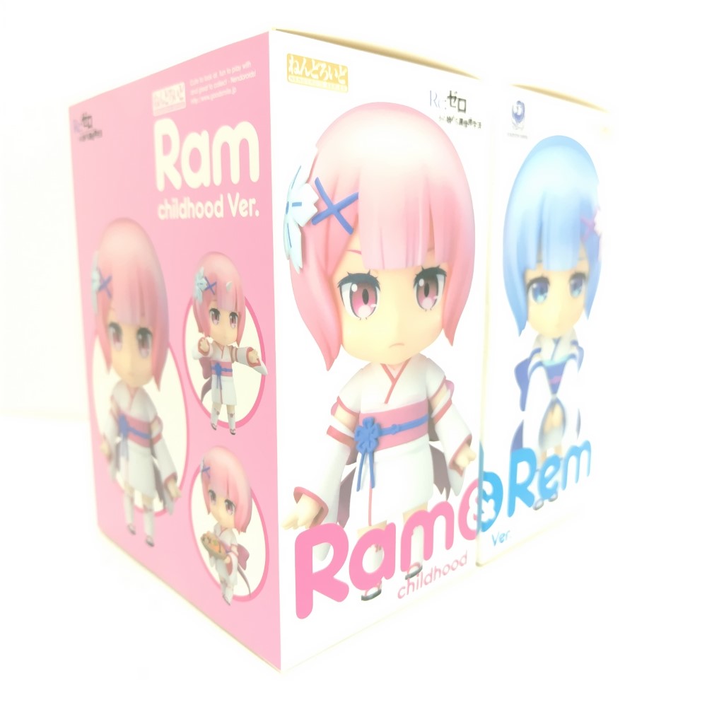中古】【未開封】ねんどろいど No.942ラム＆レム 幼少期Ver. 「Re