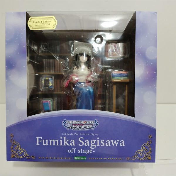 【中古】【未開封】鷺沢文香-off stage- Limited Edition 「アイドルマスター シンデレラガールズ」 1/8 PVC製塗装済み完成品＜フィギュア＞（代引き不可）6388