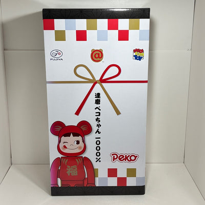 【中古】【開封品】BE@RBRICK 達磨 ペコちゃん 1000%＜コレクターズアイテム＞（代引き不可）6388