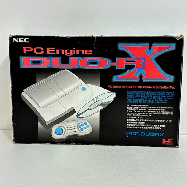 【中古】【開封品】PCエンジン DUO-RX [PC Engine with SUPER CD-ROM and Six Button Pad]＜レトロゲーム＞（代引き不可）6388