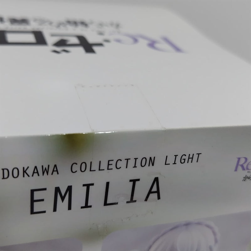 【中古】【未開封】エミリア 「Re：ゼロから始める異世界生活」 KADOKAWAコレクションLIGHT PVC＆ABS製塗装済み完成品＜フィギュア＞（代引き不可）6388