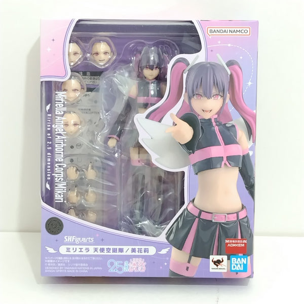 【中古】【未開封】S.H.Figuarts ミリエラ 天使空挺隊/美花莉 「2.5次元の誘惑」＜フィギュア＞（代引き不可）6388