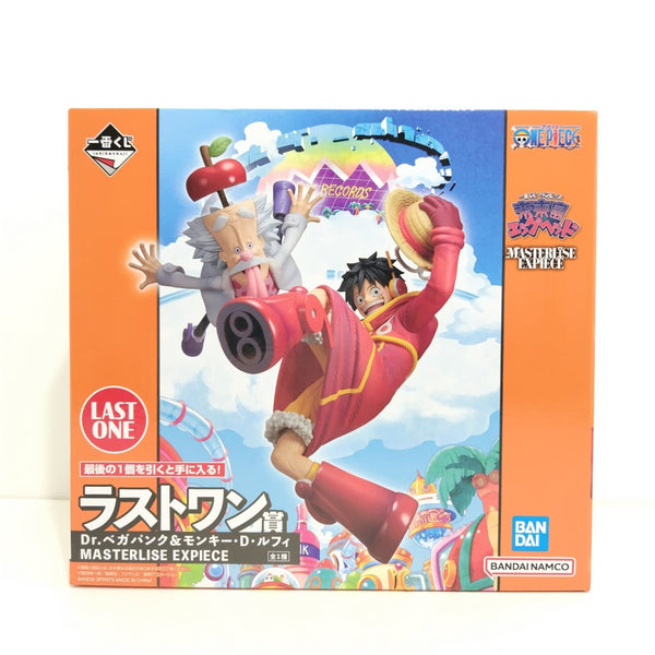 【中古】【未開封】Dr.ベガパンク＆モンキー・D・ルフィ 「一番くじ ワンピース 未来島エッグヘッド」ラストワン賞＜フィギュア＞（代引き不可）6388
