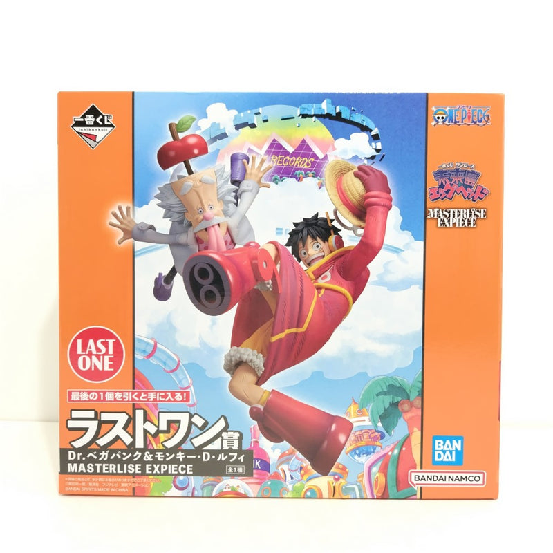 【中古】【未開封】Dr.ベガパンク＆モンキー・D・ルフィ 「一番くじ ワンピース 未来島エッグヘッド」ラストワン賞＜フィギュア＞（代引き不可）6388