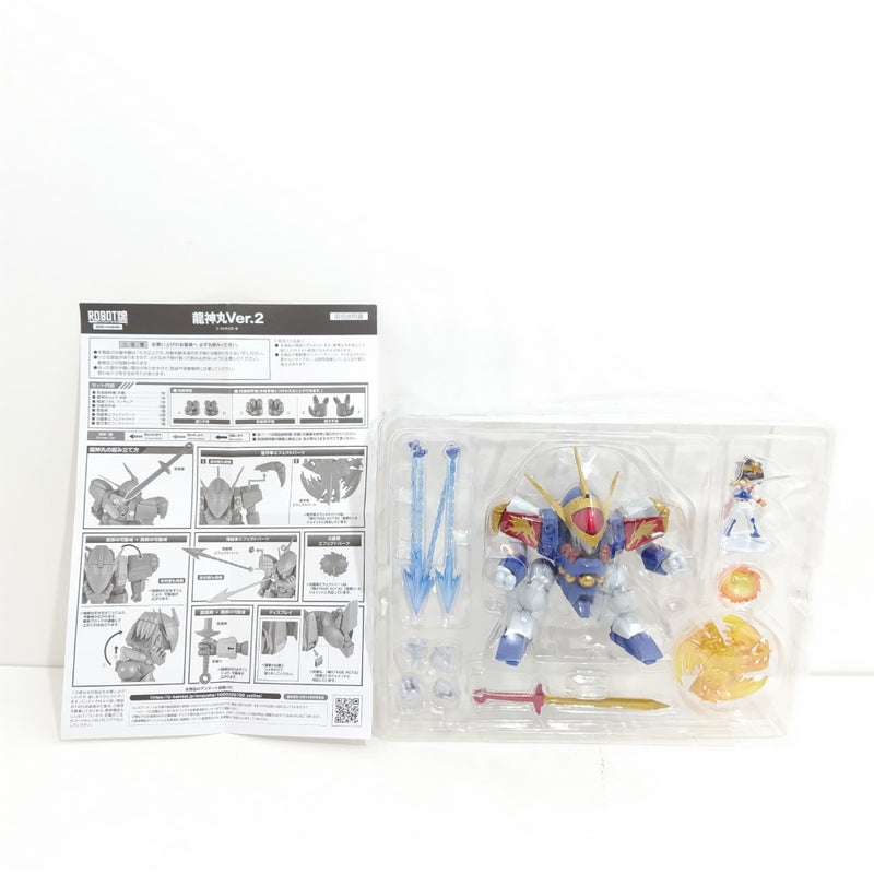 【中古】【開封品】ROBOT魂 ＜SIDE MASHIN＞ 龍神丸Ver.2 「魔神英雄伝ワタル」＜フィギュア＞（代引き不可）6388
