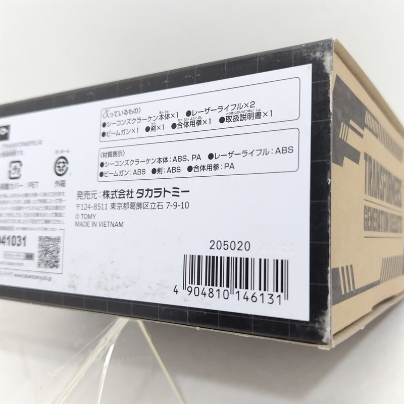 【中古】【開封品】シーコンズクラーケン 「トランスフォーマーGENERATION SELECTS」 タカラトミーモール限定＜おもちゃ＞（代引き不可）6388