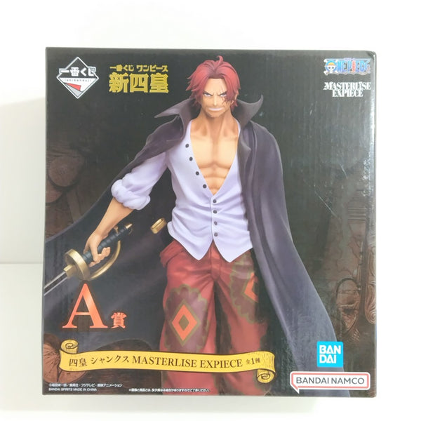 【中古】【未開封】四皇 シャンクス 「一番くじ ワンピース 新四皇」 MASTERLISE EXPIECE A賞＜フィギュア＞（代引き不可）6388