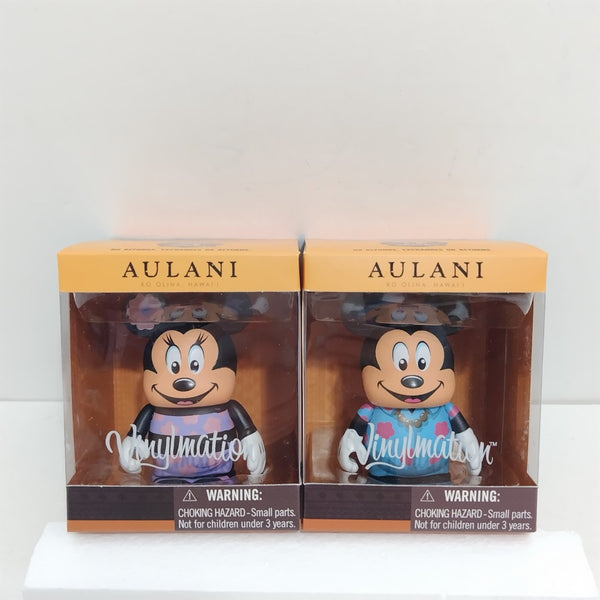 【中古】【未開封】【セット】ディズニー アウラニ ハワイ バイナルメーション Vinylmation ミッキーマウス＆ミニーマウス＜フィギュア＞（代引き不可）6388