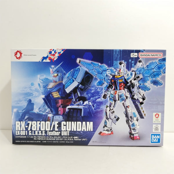 【中古】【未組立】1/144 EXPO2025 RX-78F00/E ガンダム (EX-001 グラスフェザー装備) 「GUNDAM NEXT FUTURE PAVILION」＜プラモデル＞（代引き不可）6388