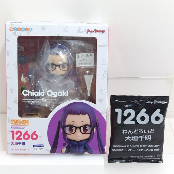 【中古】【開封品】【特典付】ねんどろいど 大垣千明 [1266] 「ゆるキャン△」＜フィギュア＞（代引き不可）6388