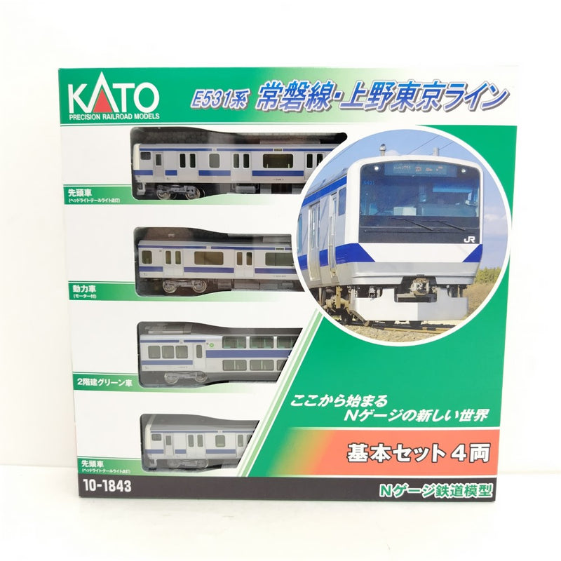 【中古】【開封品】【未使用】鉄道模型　1/150 E531系 常磐線・上野東京ライン 基本セット(4両) [10-1843]＜コレクターズアイテム＞（代引き不可）6388