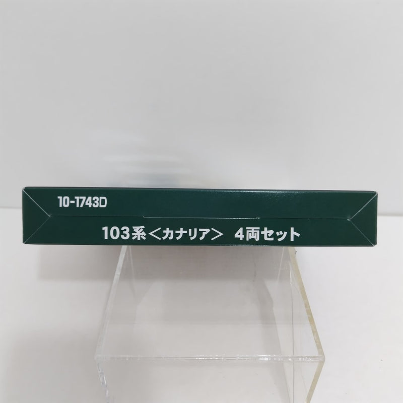 【中古】【開封品】【未使用】鉄道模型　1/150 103系 カナリア 4両セット [10-1743D]＜コレクターズアイテム＞（代引き不可）6388