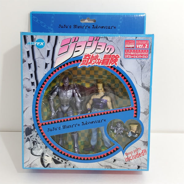 【中古】【未開封】ARTFX J・P・ポルナレフ＆シルバーチャリオッツ リデコレーションバージョン 「ジョジョの奇妙な冒険」＜フィギュア＞（代引き不可）6388