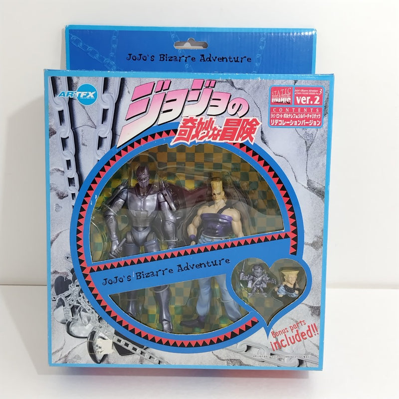 【中古】【未開封】ARTFX J・P・ポルナレフ＆シルバーチャリオッツ リデコレーションバージョン 「ジョジョの奇妙な冒険」＜フィギュア＞（代引き不可）6388