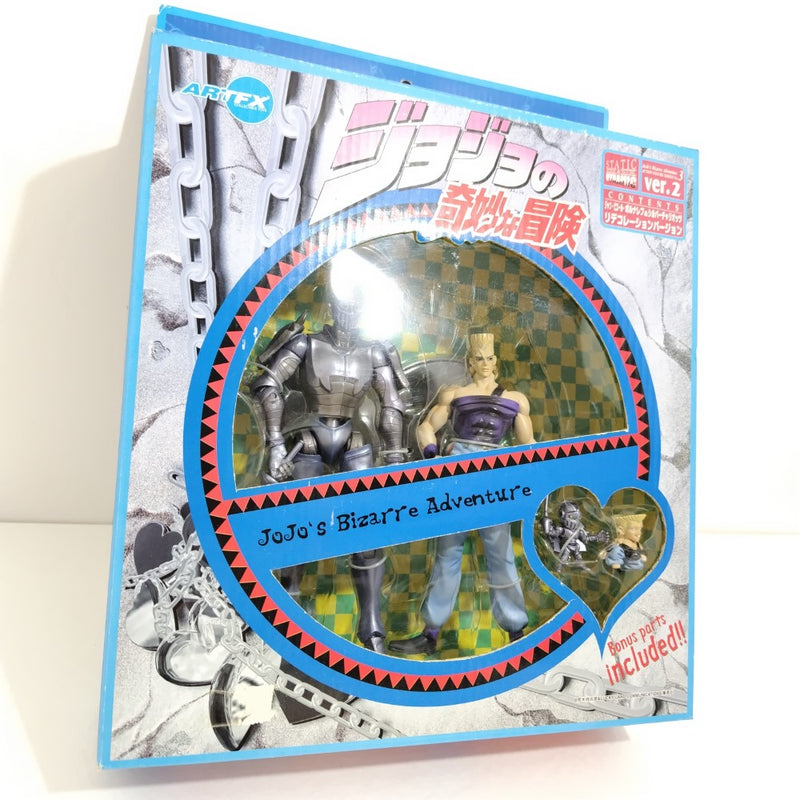 【中古】【未開封】ARTFX J・P・ポルナレフ＆シルバーチャリオッツ リデコレーションバージョン 「ジョジョの奇妙な冒険」＜フィギュア＞（代引き不可）6388