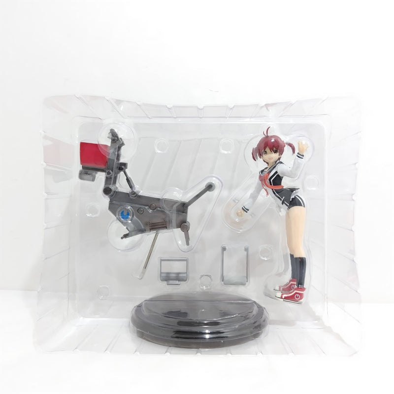 【中古】【開封品】一色あかね〜制服ver.〜＆わんこ 「ビビッドレッド・オペレーション」 1/8 塗装済み完成品＜フィギュア＞（代引き不可）6388
