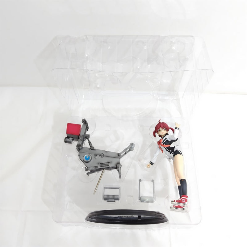 【中古】【開封品】一色あかね〜制服ver.〜＆わんこ 「ビビッドレッド・オペレーション」 1/8 塗装済み完成品＜フィギュア＞（代引き不可）6388