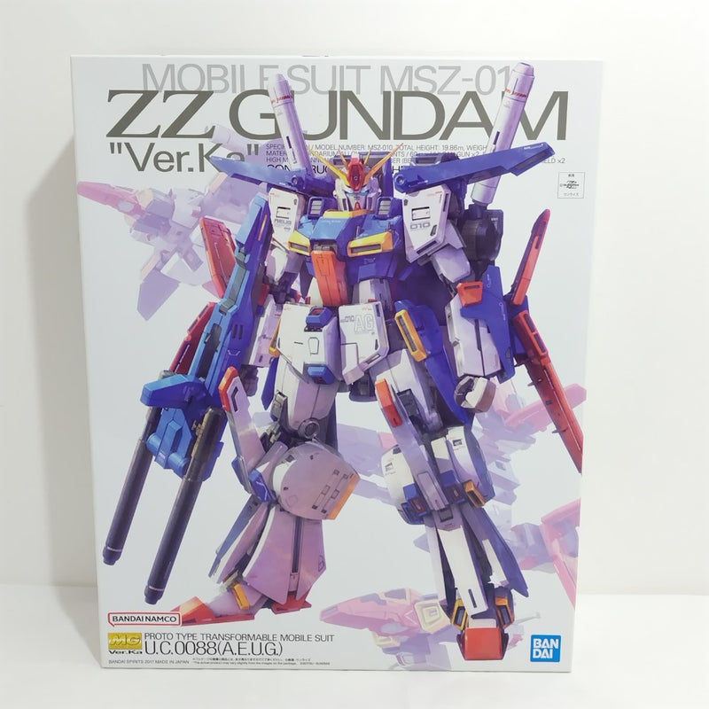 【中古】【未組立】1/100 MG MSZ-010 ダブルゼータガンダム Ver.Ka 「機動戦士ガンダムZZ」 [5063151]＜プラモデル＞（代引き不可）6388