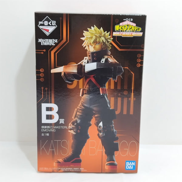【中古】【未開封】爆豪勝己 「一番くじ 僕のヒーローアカデミア THE MOVIE WORLD HEROES’ MISSION」MASTERLISE EMOVING B賞＜フィギュア＞（代引き不可）6388