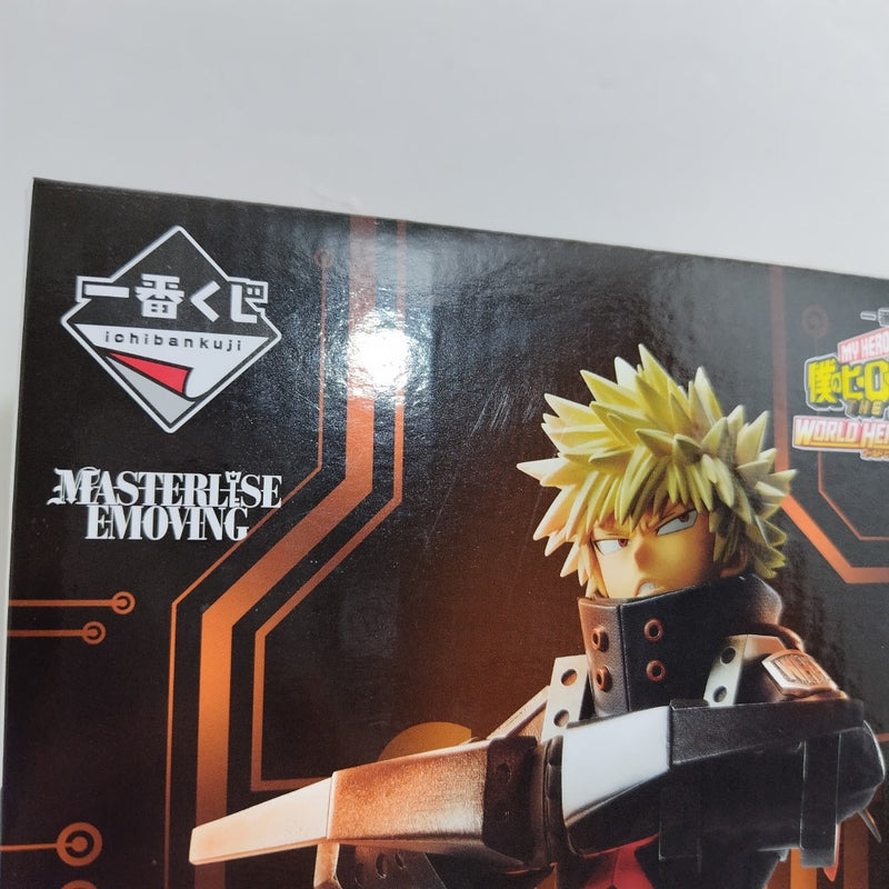 【中古】【未開封】爆豪勝己 「一番くじ 僕のヒーローアカデミア THE MOVIE WORLD HEROES’ MISSION」MASTERLISE EMOVING B賞＜フィギュア＞（代引き不可）6388