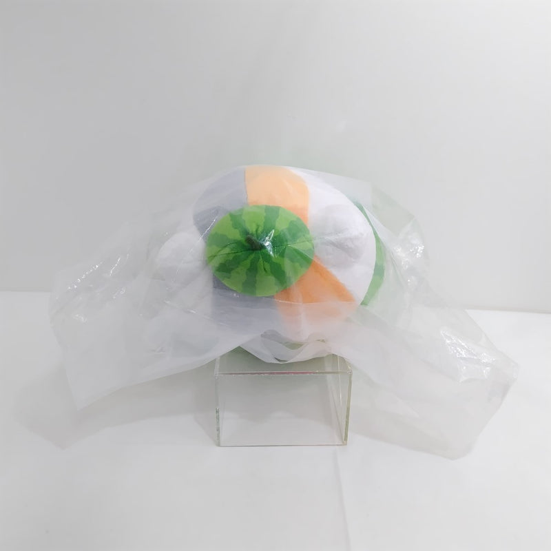 【中古】【未使用】ニャンコ先生 スイカぬいぐるみ 一番くじ 夏目友人帳 暑中お見舞い申し上げます。 ラストワン賞＜コレクターズアイテム＞（代引き不可）6388